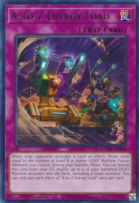 A-to-Z Energy Load MZTM-EN024 card from Maze of the Master