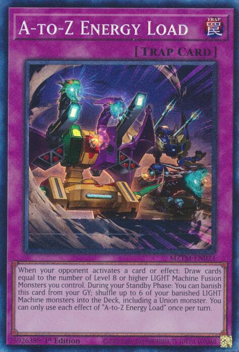 A-to-Z Energy Load (CR) MZTM-EN024 card from Maze of the Master