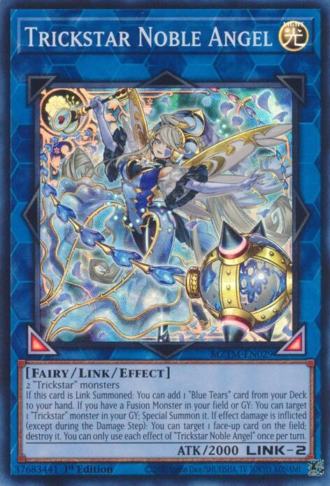 Trickstar Noble Angel MZTM-EN029 card from Maze of the Master