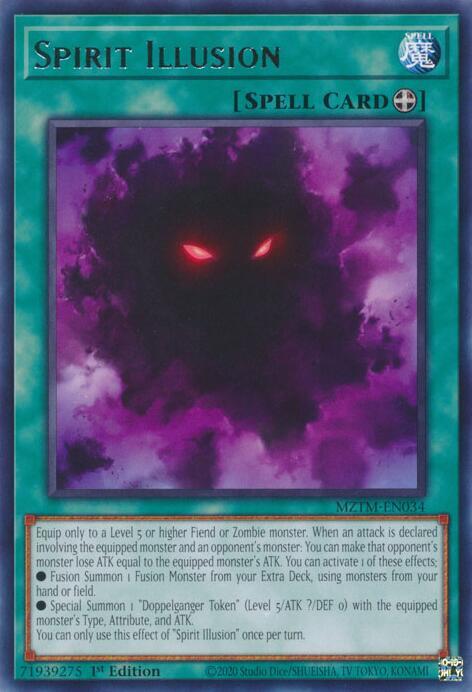 Spirit Illusion MZTM-EN034 card from Maze of the Master
