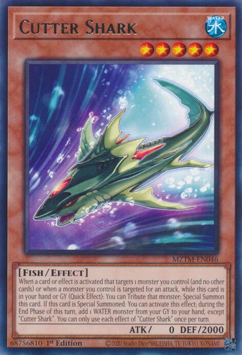 Cutter Shark MZTM-EN046 card from Maze of the Master