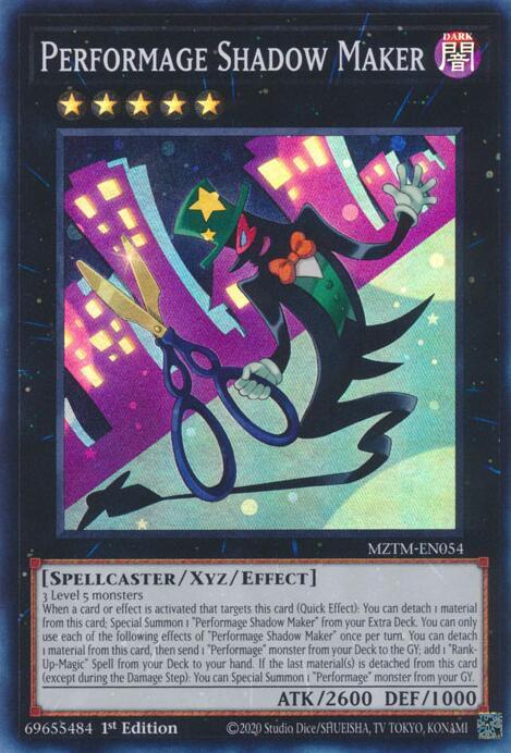 Performage Shadow Maker MZTM-EN054 card from Maze of the Master