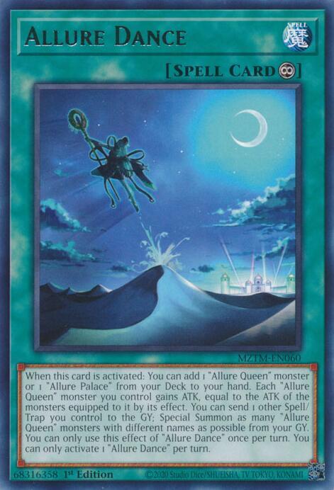 Allure Dance MZTM-EN060 card from Maze of the Master