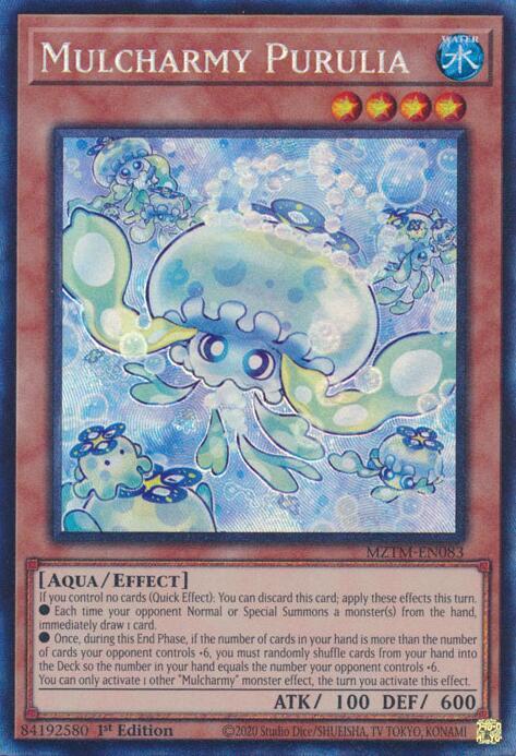 Mulcharmy Purulia (CR) MZTM-EN083 card from Maze of the Master
