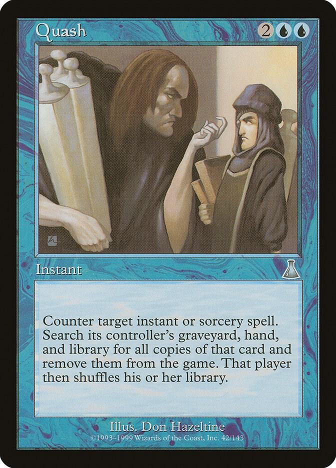 Quash 42 card from Urza's Destiny