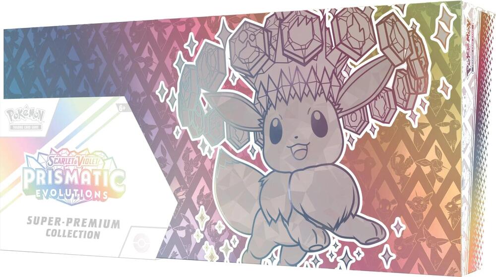 Prismatic Evolutions Super-Premium Collection card from SV: Prismatic Evolutions