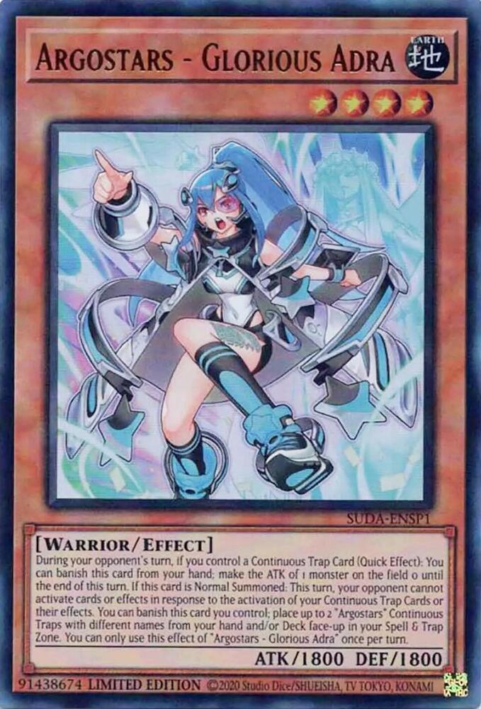 Argostars - Glorious Adra SUDA-ENSP1 card from Supreme Darkness