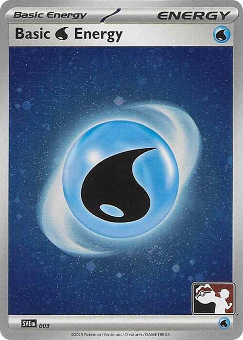 Basic Water Energy (Cosmo Holo) 11 card from Prize Pack Series Cards