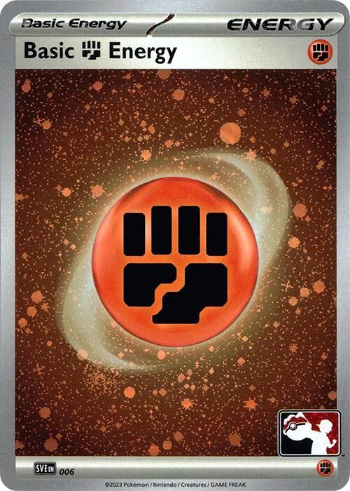 Basic Fighting Energy (Cosmo Holo) 14 card from Prize Pack Series Cards