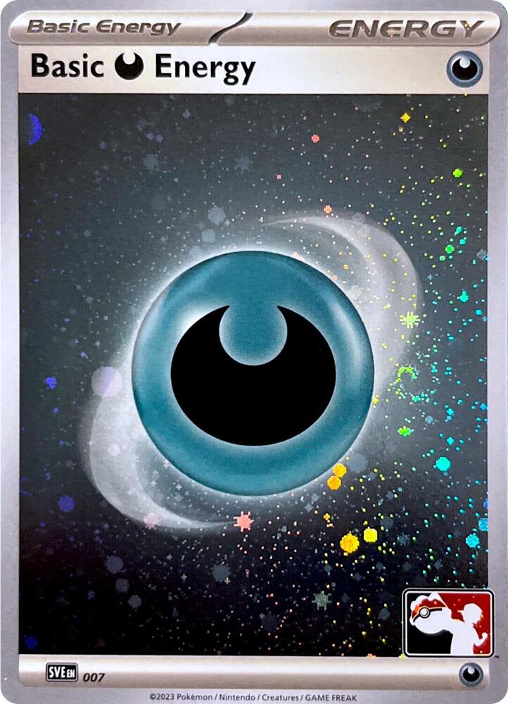 Basic Darkness Energy (Cosmo Holo) 15 card from Prize Pack Series Cards