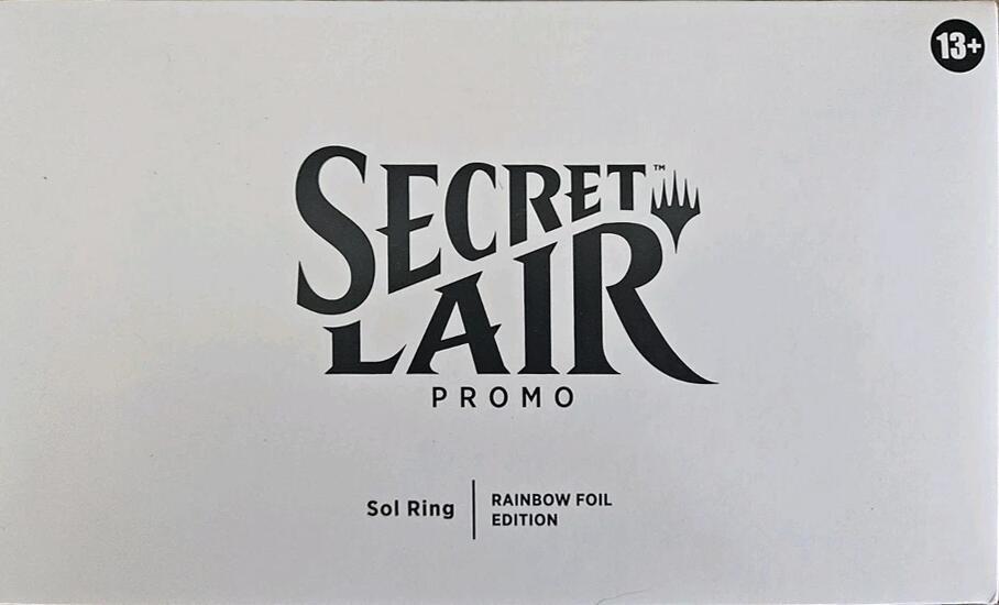 Secret Lair Drop: Secret Lair Promo: Sol Ring - Rainbow Foil Edition card from Secret Lair Drop Series