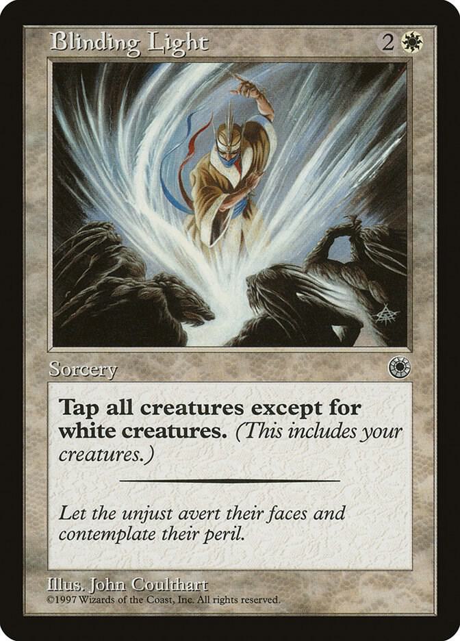 Blinding Light card from Portal