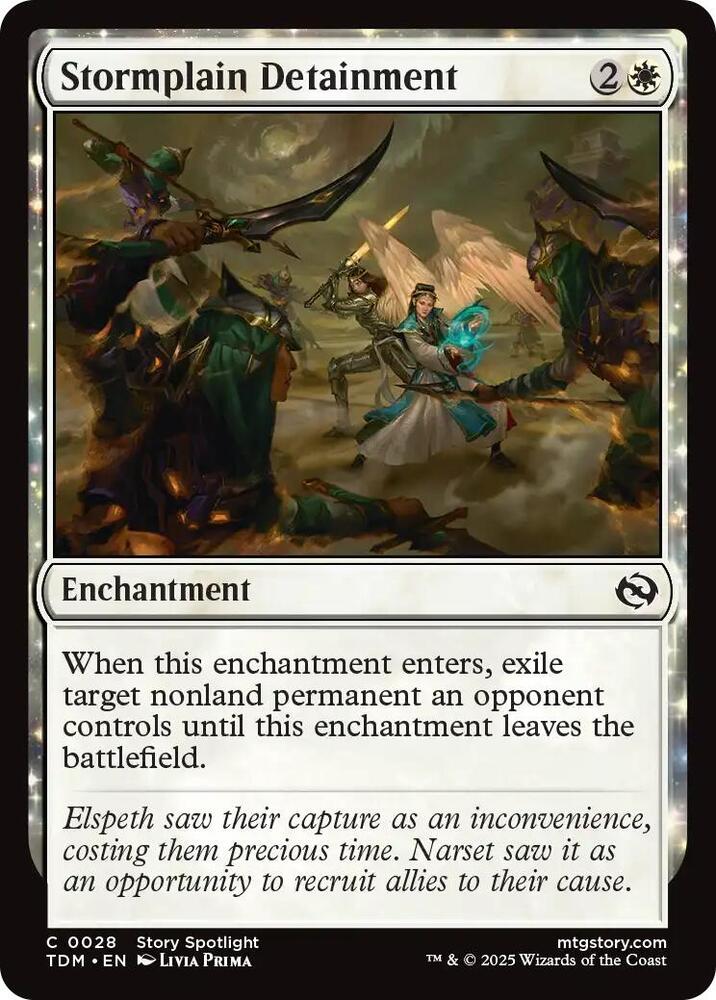 Stormplain Detainment 28 card from Tarkir: Dragonstorm