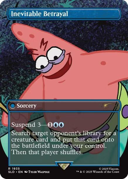 Inevitable Betrayal 1935 card from Secret Lair Drop Series