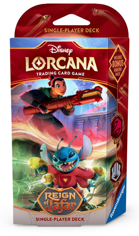 Disney Lorcana: Reign of Jafar Starter Deck (Ruby & Steel) card from Reign of Jafar