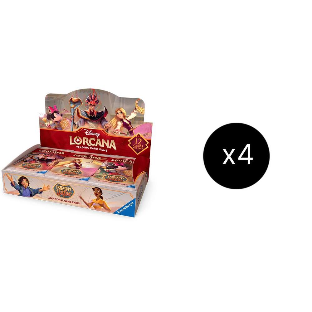 Disney Lorcana: Reign of Jafar Booster Box Case card from Reign of Jafar
