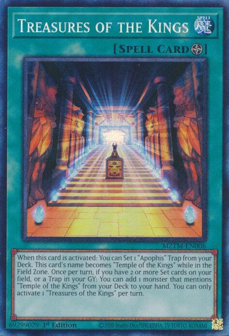 Treasures of the Kings (CR) MZTM-EN006 card from Maze of the Master