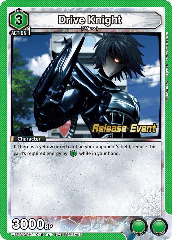 Drive Knight UEPR/OPM-1-045 card from UE06BT: One Punch Man Release Event Cards