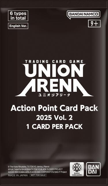 Union Arena Action Point Card Pack 2025 Vol. 2 card from Union Arena Promotion Cards