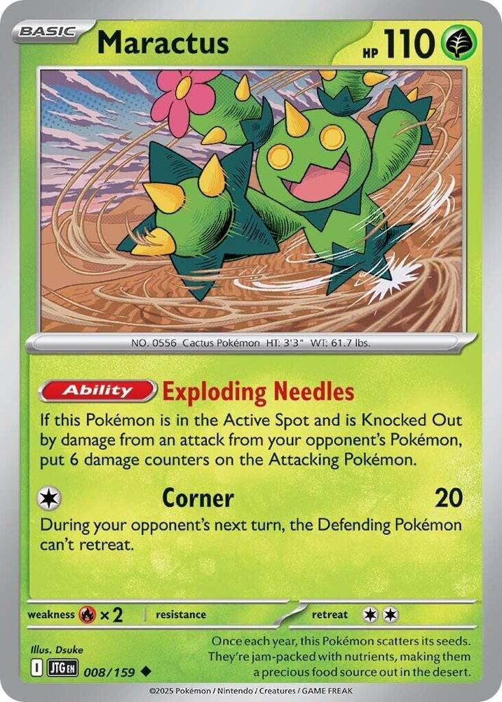 Maractus 008/159 card from SV09: Journey Together