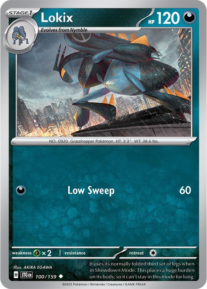 Lokix 100/159 card from SV09: Journey Together