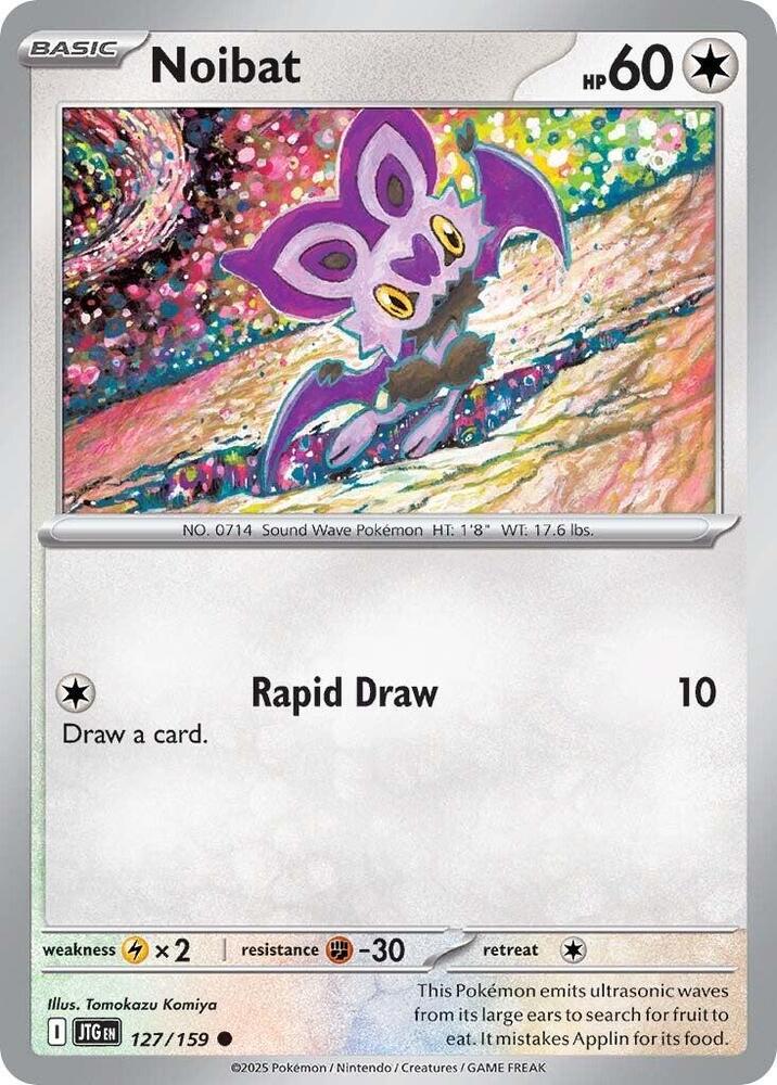 Noibat 127/159 card from SV09: Journey Together