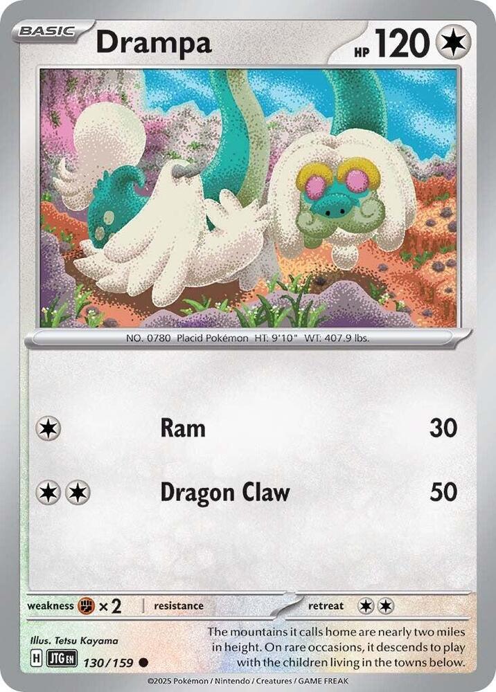 Drampa 130/159 card from SV09: Journey Together