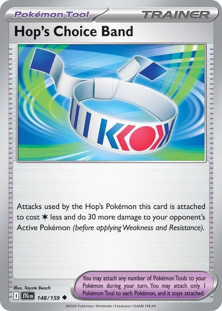 Hop's Choice Band 148/159 card from SV09: Journey Together
