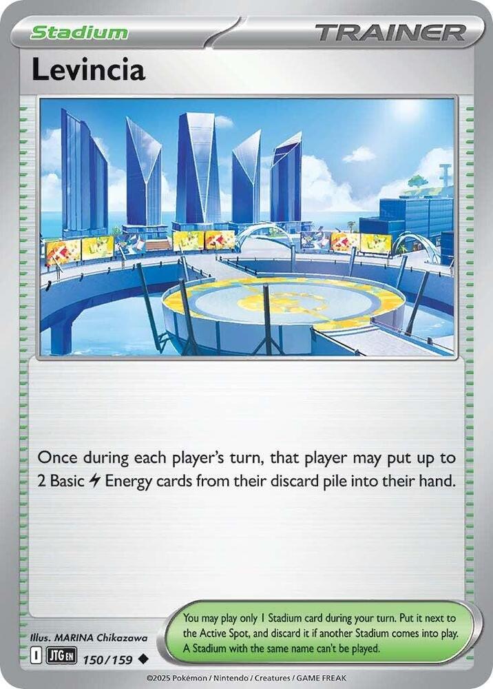 Levincia 150/159 card from SV09: Journey Together
