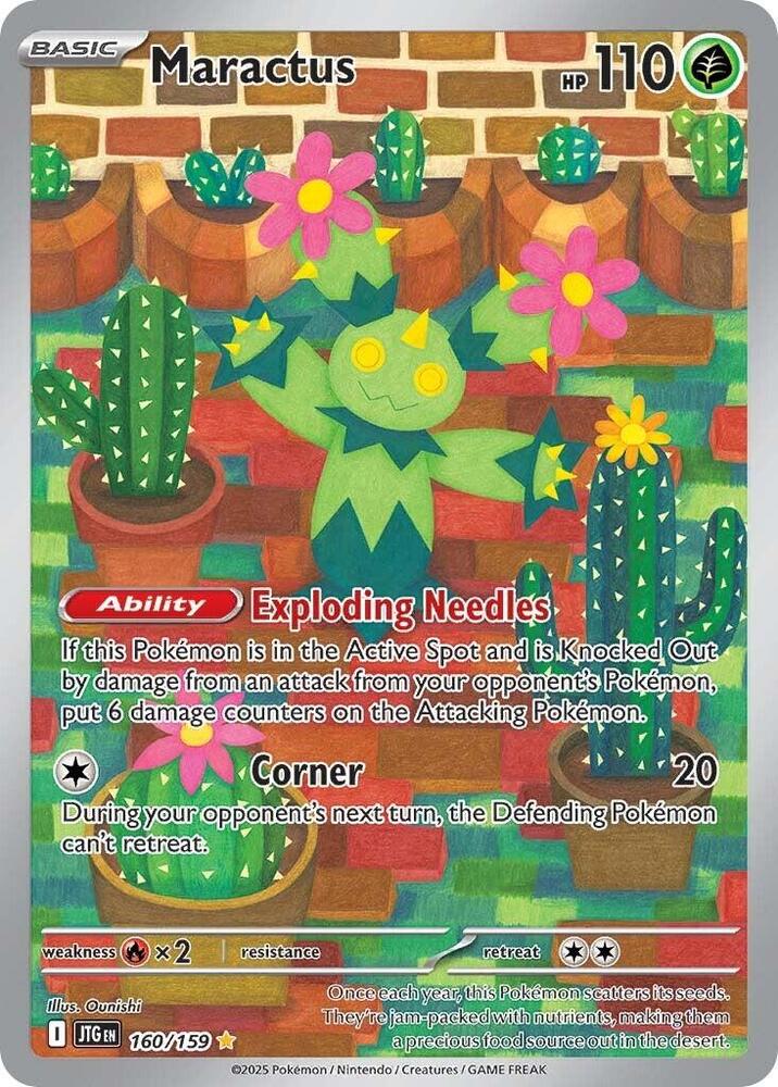 Maractus 160/159 card from SV09: Journey Together