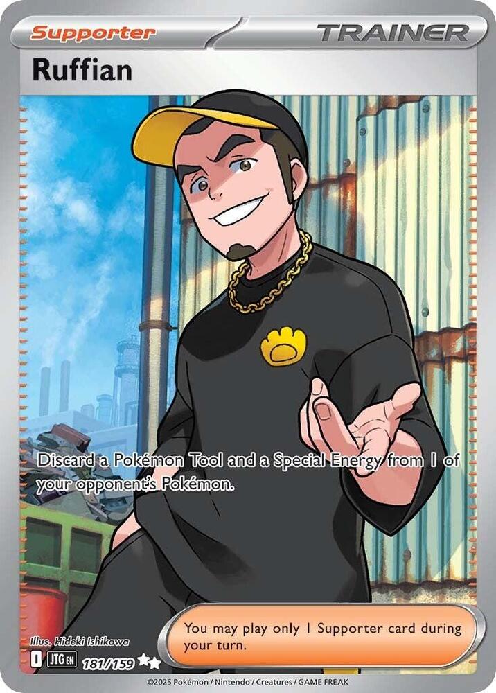 Ruffian 181/159 card from SV09: Journey Together