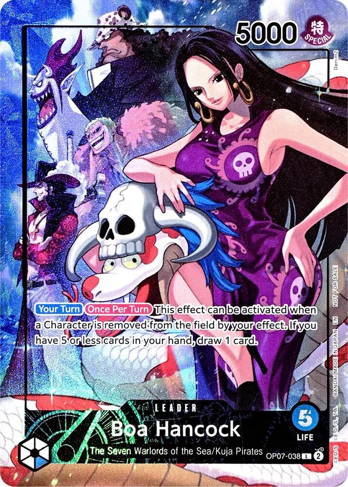 Boa Hancock (2025 PSA Magazine Promo) OP07-038 card from One Piece Promotion Cards