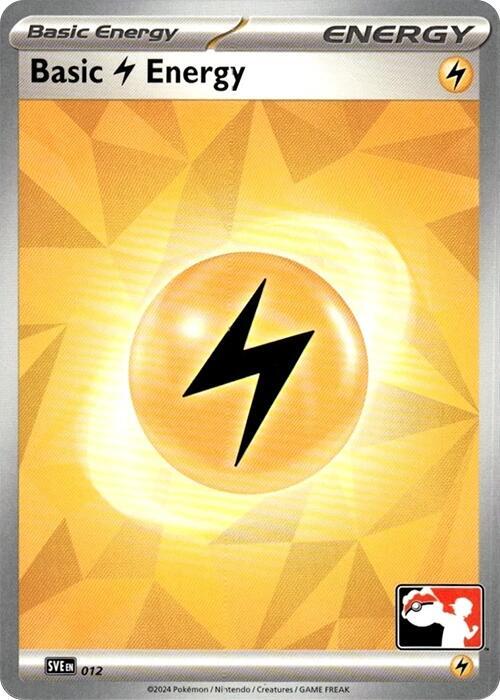 Basic Lightning Energy (Prize Pack 6) card from Prize Pack Series Cards