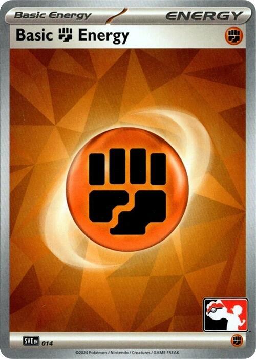 Basic Fighting Energy (Prize Pack 6) card from Prize Pack Series Cards