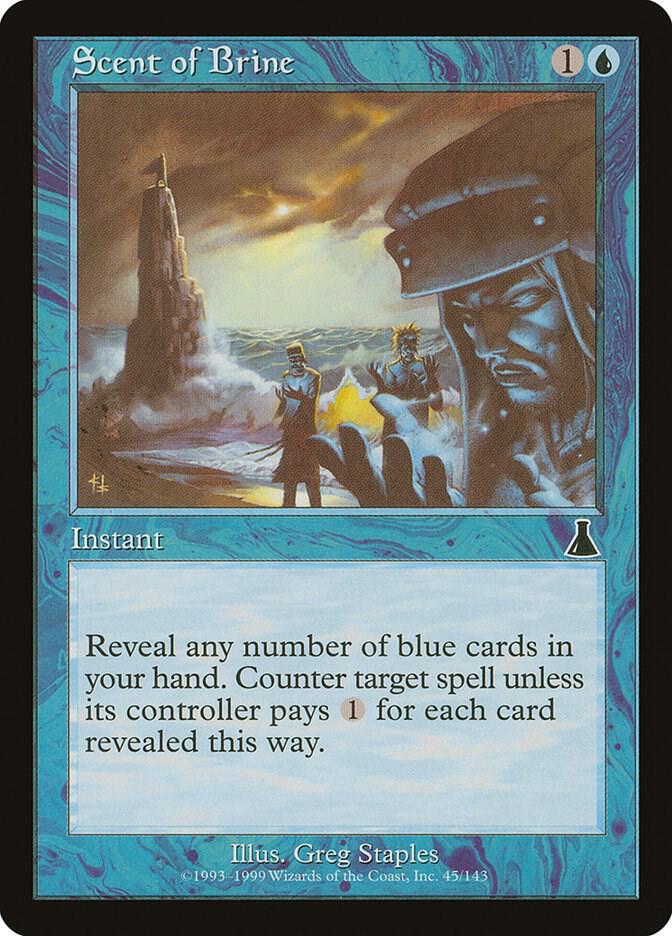 Scent of Brine 45 card from Urza's Destiny