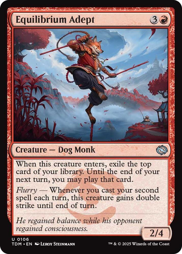Equilibrium Adept 106 card from Tarkir: Dragonstorm