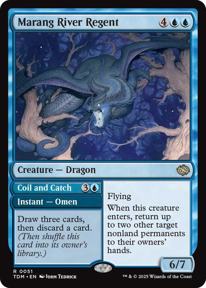 Marang River Regent 51 card from Tarkir: Dragonstorm