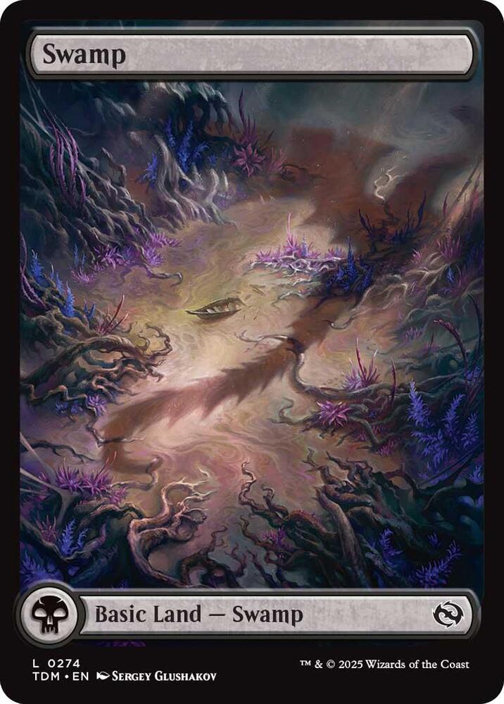 Swamp 274 card from Tarkir: Dragonstorm