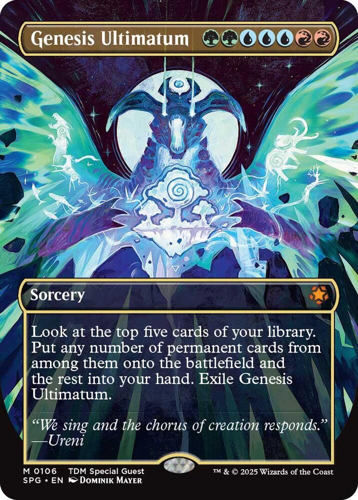 Genesis Ultimatum (Borderless) 106 card from Special Guests