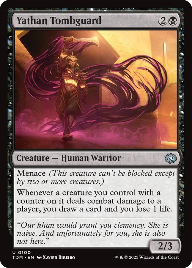Yathan Tombguard 100 card from Tarkir: Dragonstorm