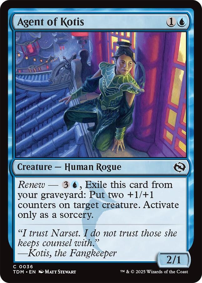 Agent of Kotis 36 card from Tarkir: Dragonstorm