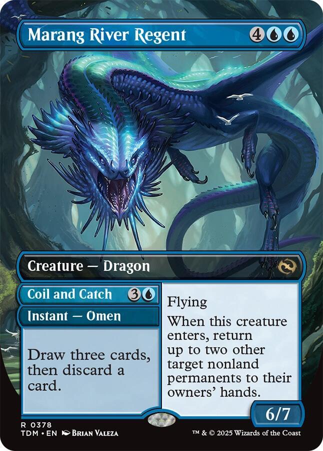 Marang River Regent (Borderless) 378 card from Tarkir: Dragonstorm