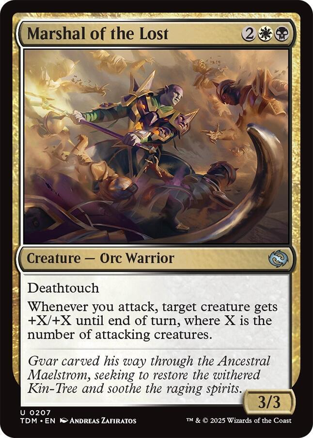 Marshal of the Lost 207 card from Tarkir: Dragonstorm