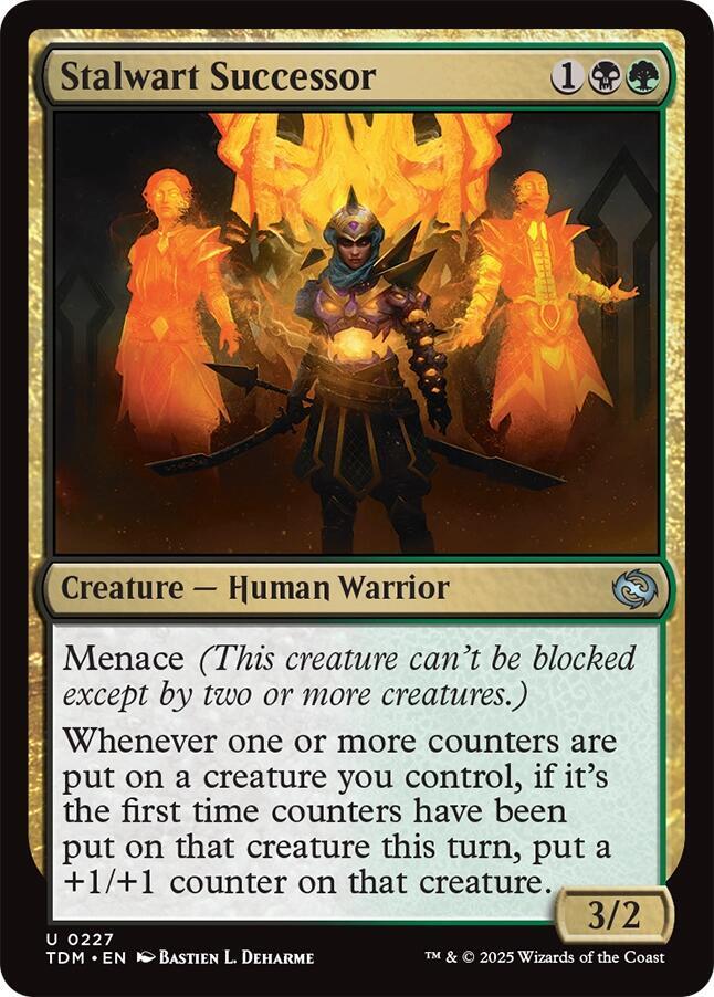 Stalwart Successor 227 card from Tarkir: Dragonstorm