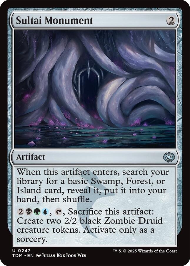 Sultai Monument 247 card from Tarkir: Dragonstorm