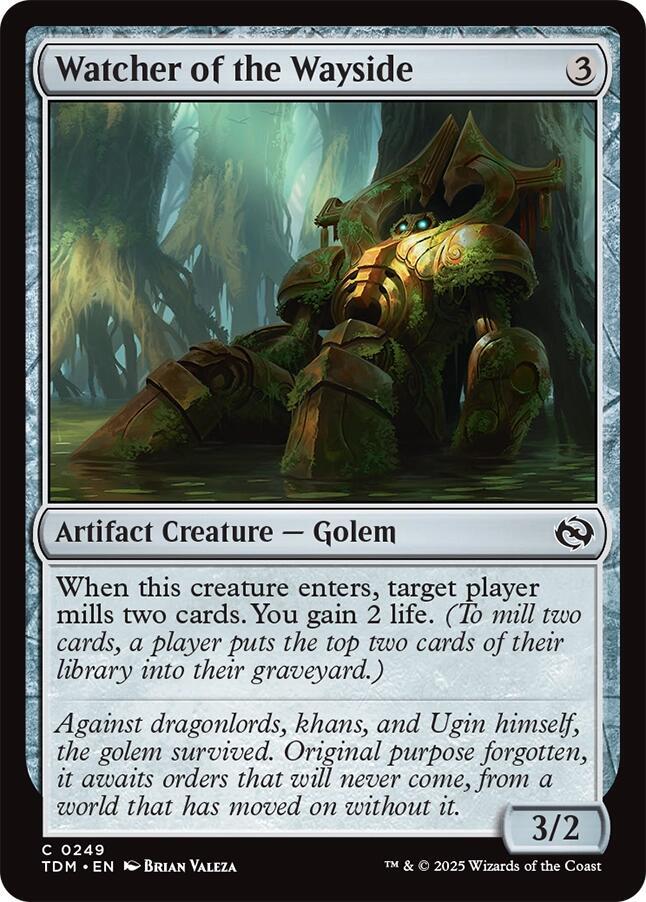Watcher of the Wayside 249 card from Tarkir: Dragonstorm