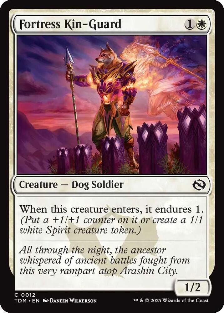 Fortress Kin-Guard 12 card from Tarkir: Dragonstorm