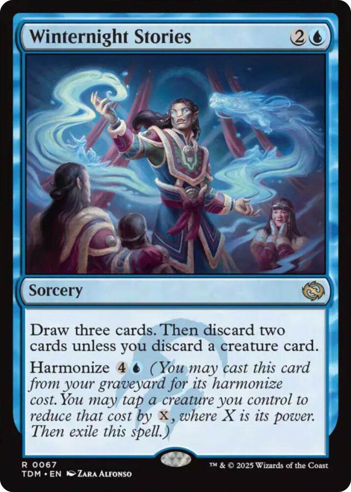 Winternight Stories 67 card from Tarkir: Dragonstorm