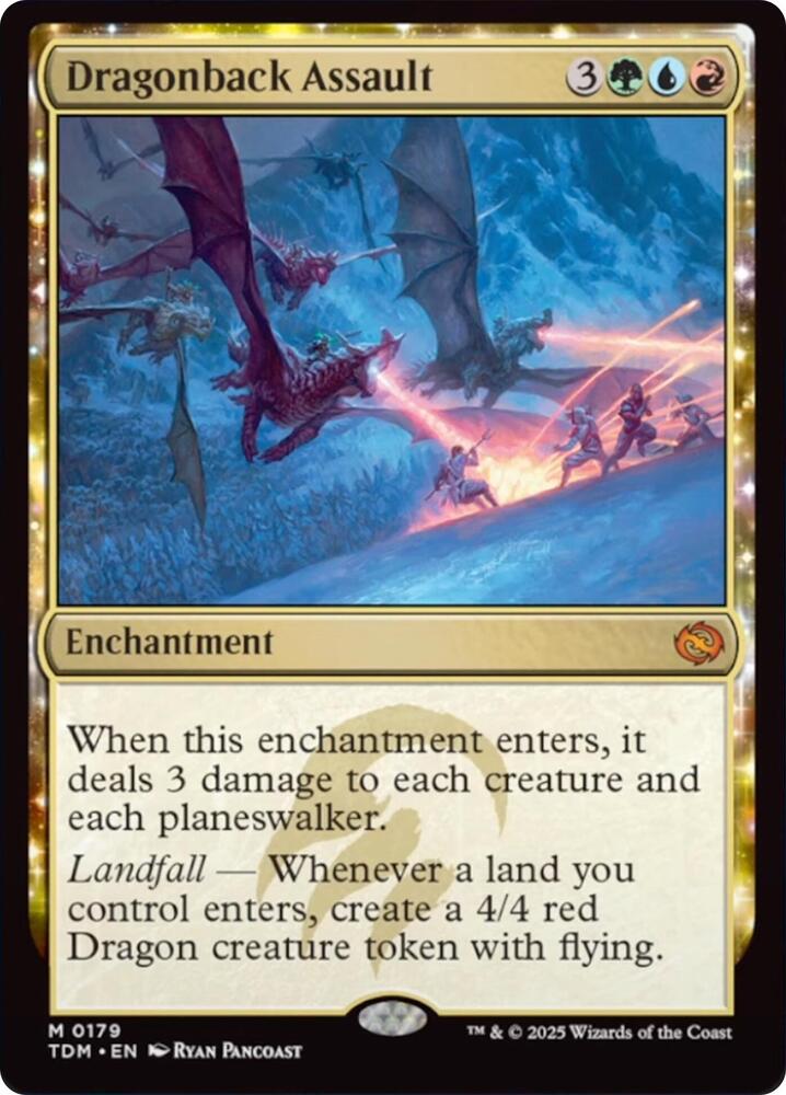 Dragonback Assault 179 card from Tarkir: Dragonstorm
