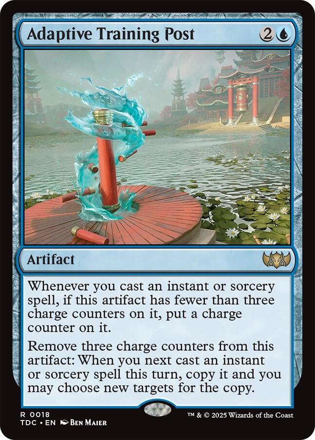 Adaptive Training Post 18 card from Commander: Tarkir: Dragonstorm